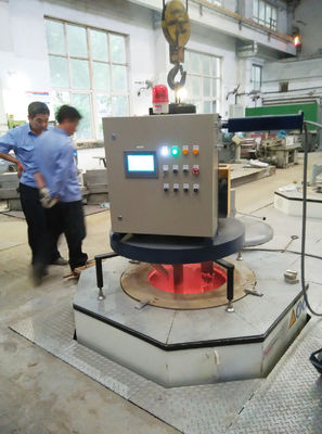Crane Lifting Suspending Aluminium Refining Process 500 Rpm Degassing Unit 350g Per Min