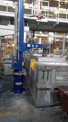 5 Mm Rotary Degassing Unit Aluminum Refining Process Machine 30 L/Min OEM