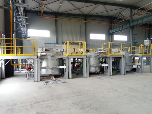 600kg 950C Industrial Electric Aluminum Melting Furnace For Die Casting