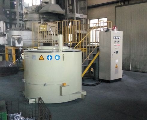 0.60Mpa 1000KG Cap Coreless Induction Small Foundry Furnace Maintaining Temperature