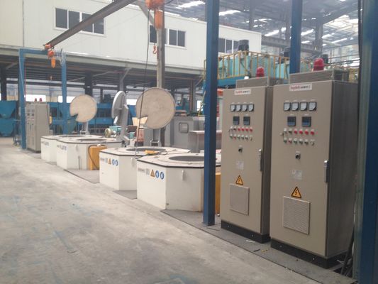 600KG Industrial Heat Treat Aluminum Crucible Furnace Die Casting