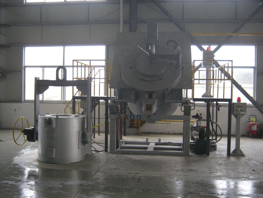Electrical 300KG Aluminum Crucible Furnace