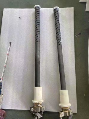30mm Silicon 1400 Deg Die Casting Spare Parts Carbon Element Heater For Die Casting