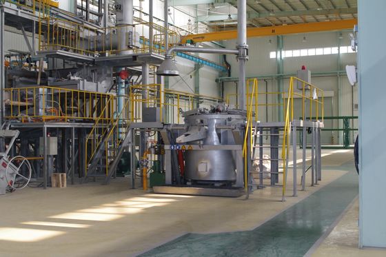 980C 600KG Electric Foundry Oil Fired Tilting Furnace LPG Insulation Layer