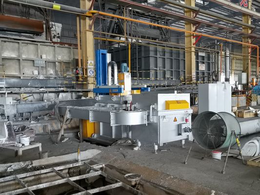 Rotary Four Graphite Rotors Aluminum Degassing Unit 5 O2 Ppm N2