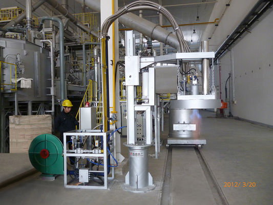 Stationary Molten Aluminium Transfer Ladle Preheating System Ladle Preheaters