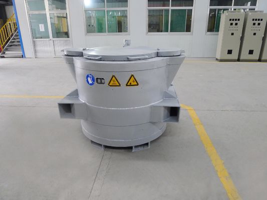 Grey Forklift 500KG Capacity Ladle Arc Furnace Process For Die Casting