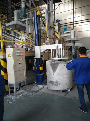 0.6MPA Vacuum Rotary Degassing Unit Of Steel High Purity N2 30L/Min