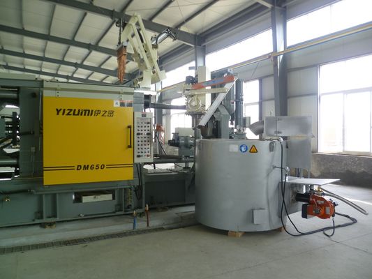 220V Automatic Aluminum Melting Furnace With Manual Control