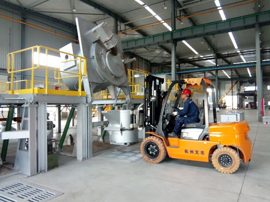 Forklift Type Aluminum Holding Furnace For Improving Molten Aluminium Efficiency