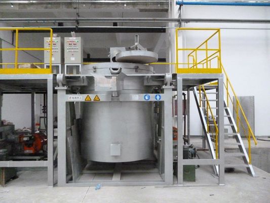 LPG 900C Holding Aluminum Melting Furnace Machine Die Casting High Utilization
