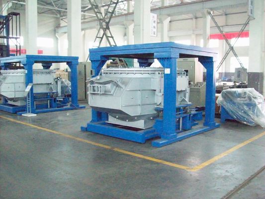 220V Automatic Aluminum Melting Furnace With Manual Control