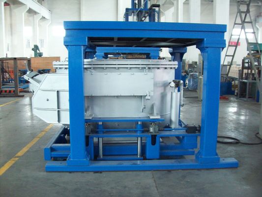 800KG 950 Deg Oil Fired Aluminium Melting Furnace Types For Casting