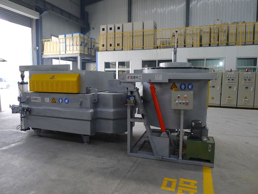 PID / SSR Control System Aluminum Crucible Furnace For Precise Temperature Control