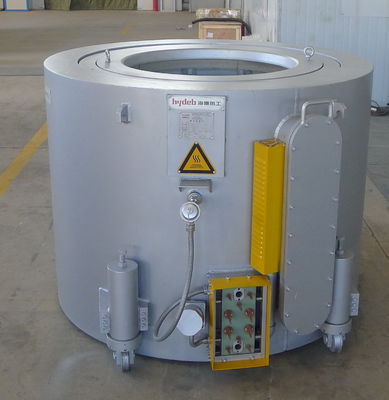 900KG Silver Aluminum Crucible Furnace