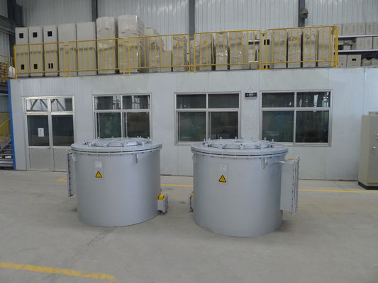 Rust Resistance 1000kg Aluminum Melting And Holding Oil Refinery Furnace 950C