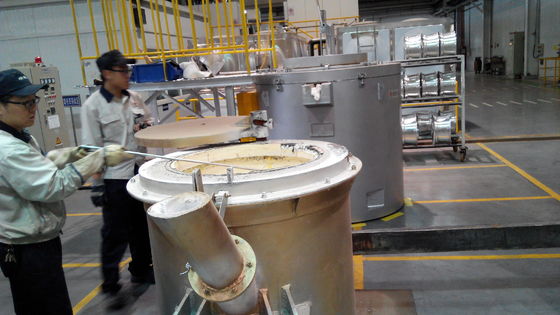 High Precision Aluminum Melting Furnace With ±1C Temperature Control Accuracy And PLC Control System