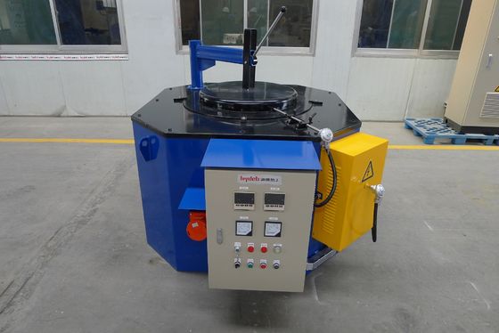 200KG 950 Deg Aluminum Crucible Furnace For Aluminium Melting Ingot