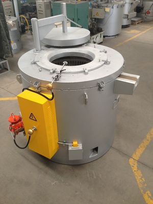 Light Yellow 800KG Holding Furnace Die Casting Induction Melting Aluminum For LPD