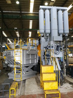 700KG 0.20MPa Electric Dosing Aluminum Holding Furnace For Aluminium Melting