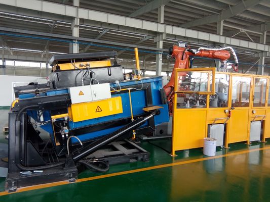 800KG Immersion Aluminum Holding Furnace