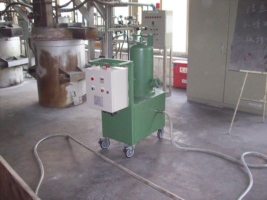 30KG Green Deslagging Flux Injector Device For aluminum alloy die casting