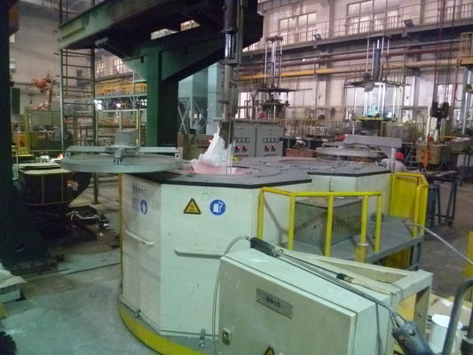 SSR CE ISO9001 Control System Aluminum Crucible Furnace For Accurate Temperature Control