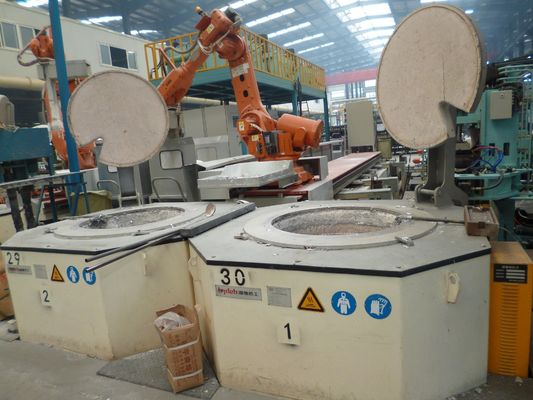 Grey Twins 0.30MPa Aluminium Scrap Melting Industrial Electric Furnace 3500 Kg
