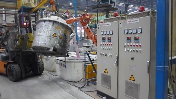 Grey Twins 0.30MPa Aluminium Scrap Melting Industrial Electric Furnace 3500 Kg