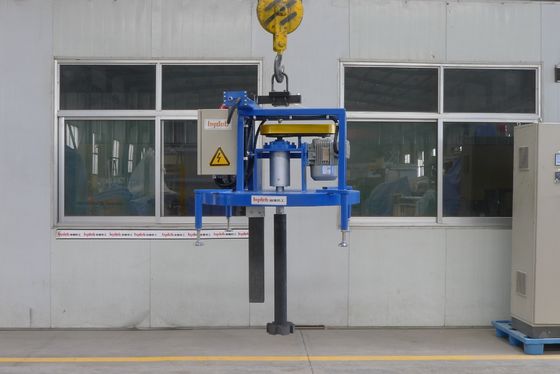 400 Rpm Suspending Rotary Degasser Apparatus Aluminum Refining