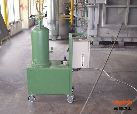 Aluminum Foundry Casthouse 80L Fluxing Agent Injection Unit To Refine Molten Aluminum
