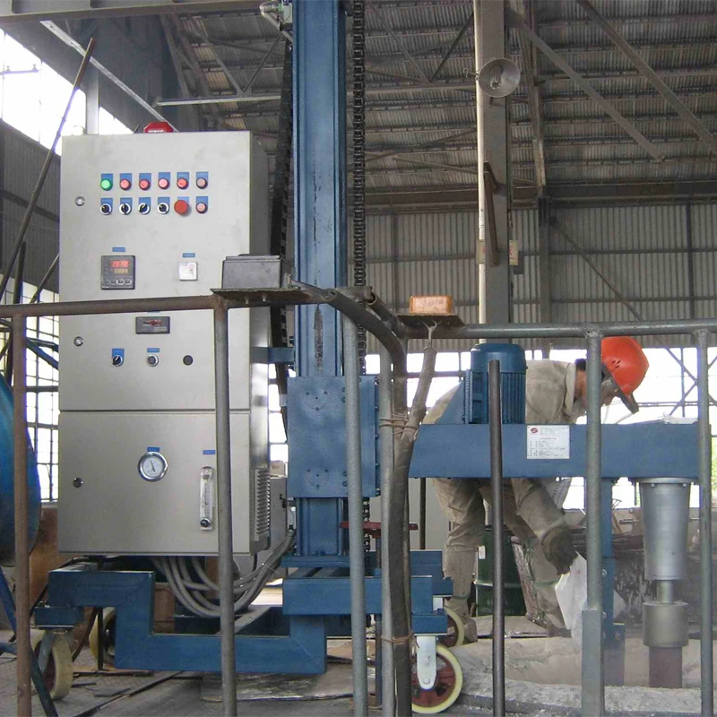 Green Mill Injection Machine 230kg Flux Injection Machine With Adjustable Flow Rate For Grain Refining