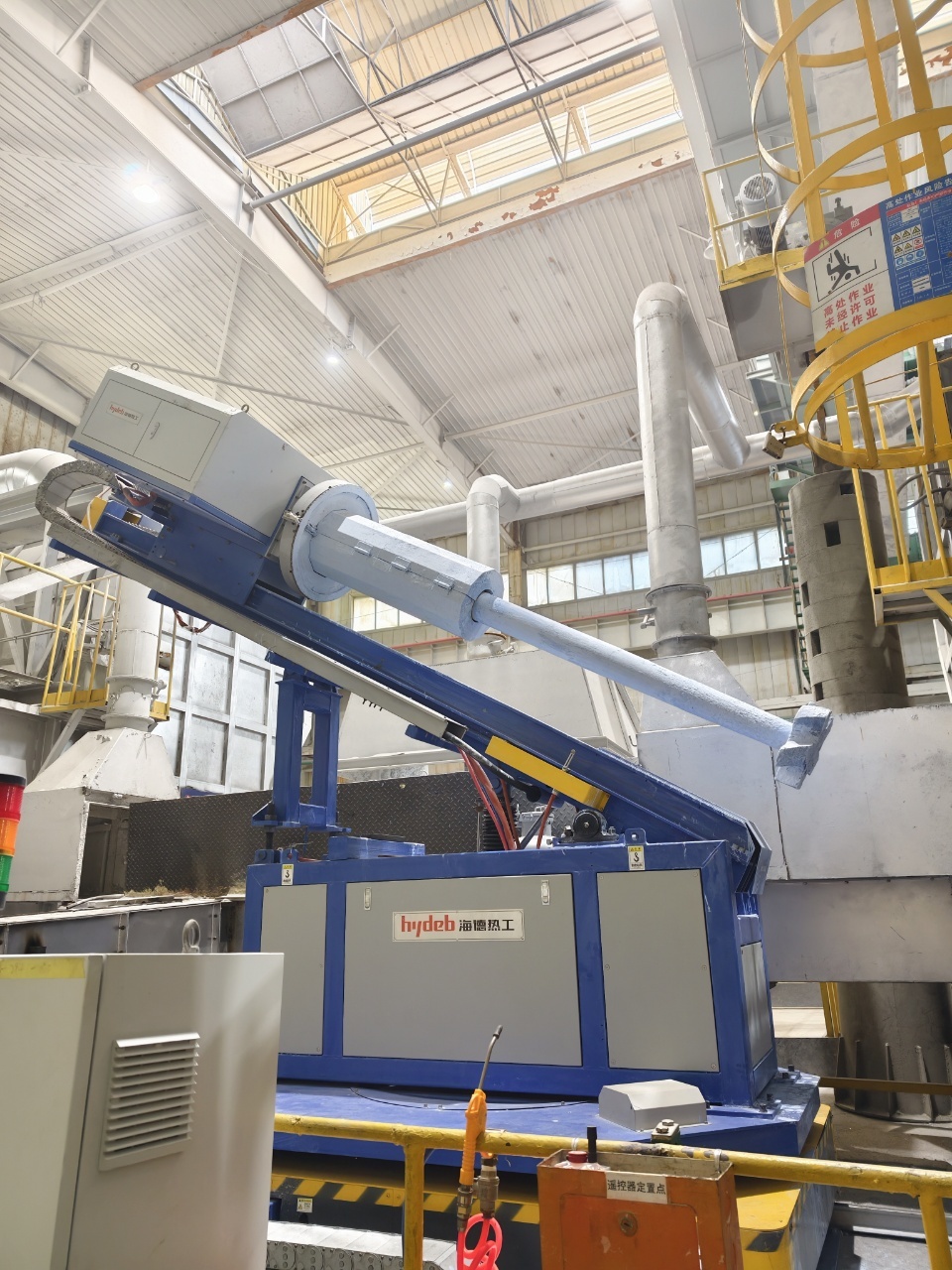 Graphite Rotor Shaft Rotary Flux Injector for Hydrogen Removal with Adjustable Degassing Time