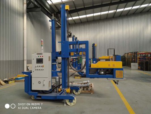 Mobile Rotary Degassing Aluminum Equipment With Wheels For Molten Aluminum